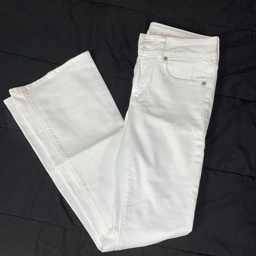 New White American Eagle Jeans